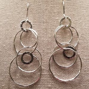 IPPOLITA Multi Link Sterling Silver Earrings NEW